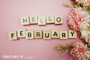 A picture of "Hello February"