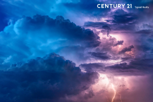 Picture of clouds in a summer storm