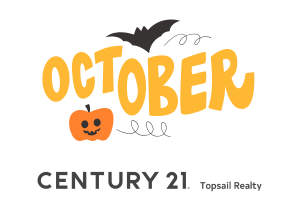 Picture of October with a bat & pumpkin